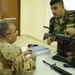 Iraqi Sergeants Major Train With M-16 rifle