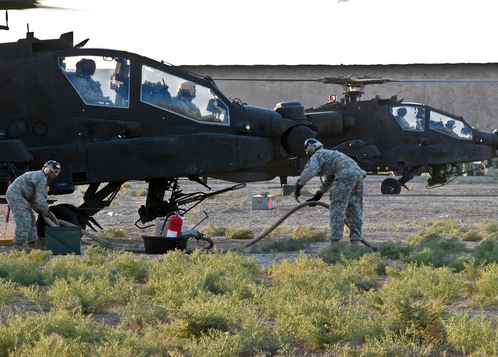 CAB Soldiers continue versatile training, recertify on mobile refueling systems