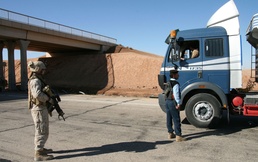 Marines Share American Traditions with Iraqi Highway Patrol