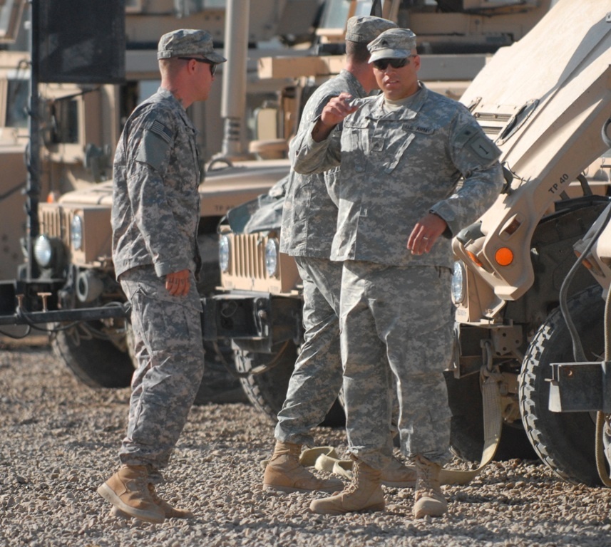 Cavalry Soldiers adjust on fly in Ghazaliyah