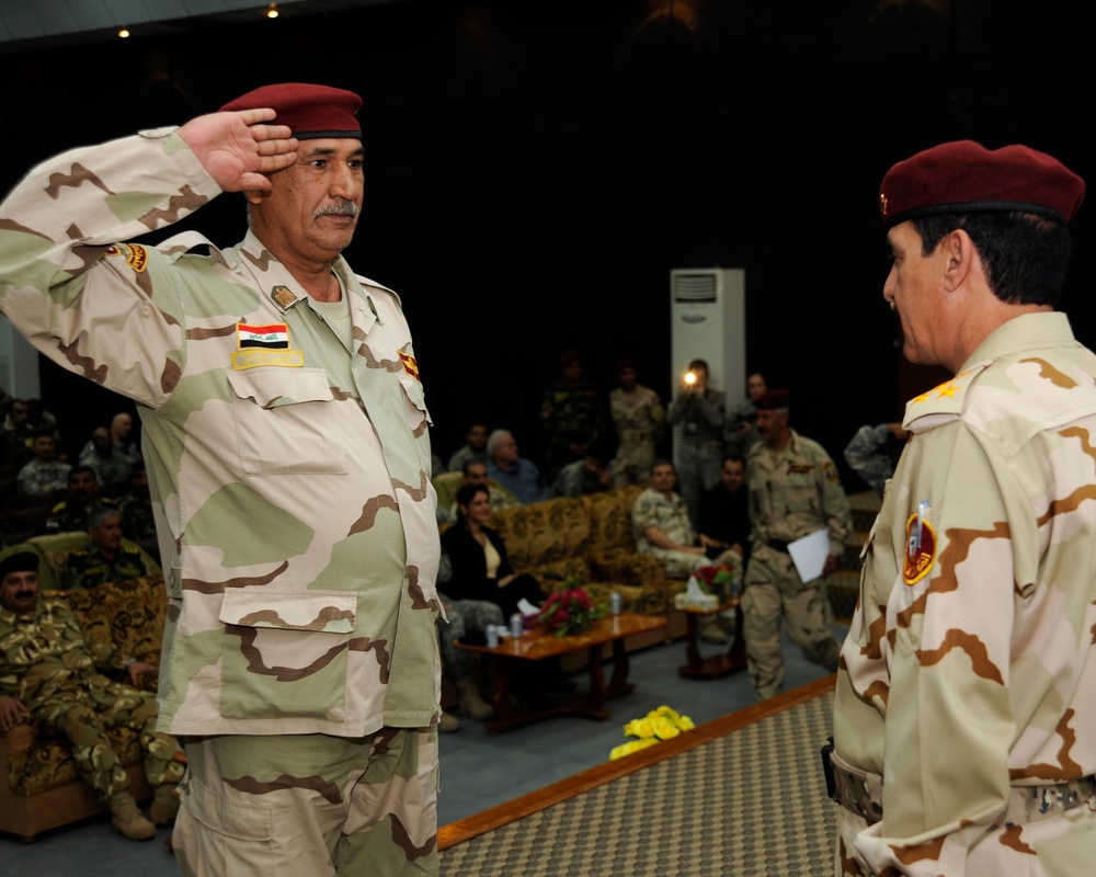 First Iraqi Sergeants Major Course Graduates