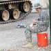 Soldiers Give Thanks for Meal, Buddy