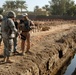 Army Corps of Engineers visits construction sites