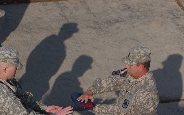 Task Force Arrowhead assumes mission from the Bowie Team
