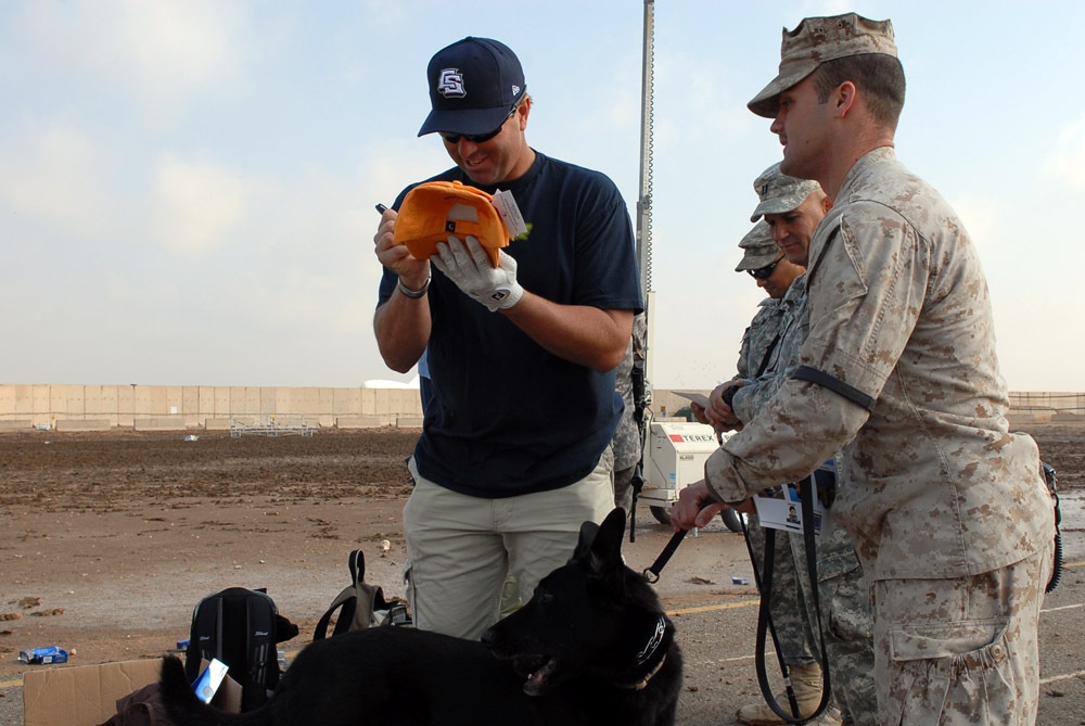 Pro Golfers Tee Off at Camp Echo