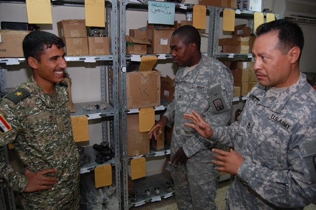 Sustainers advise, train Iraqi Soldiers at Al-Kasik