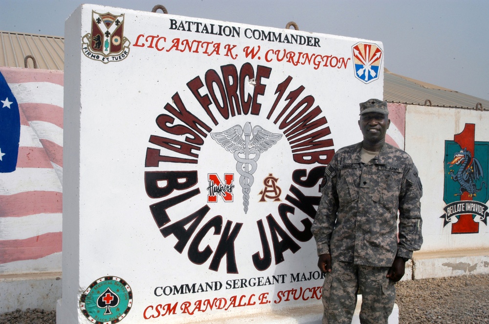 One specialist's long, hard road to Iraq