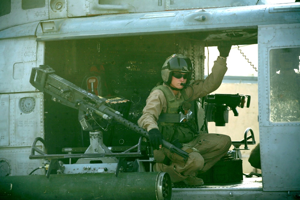 Buffalo native serves as Huey crew chief in Iraq