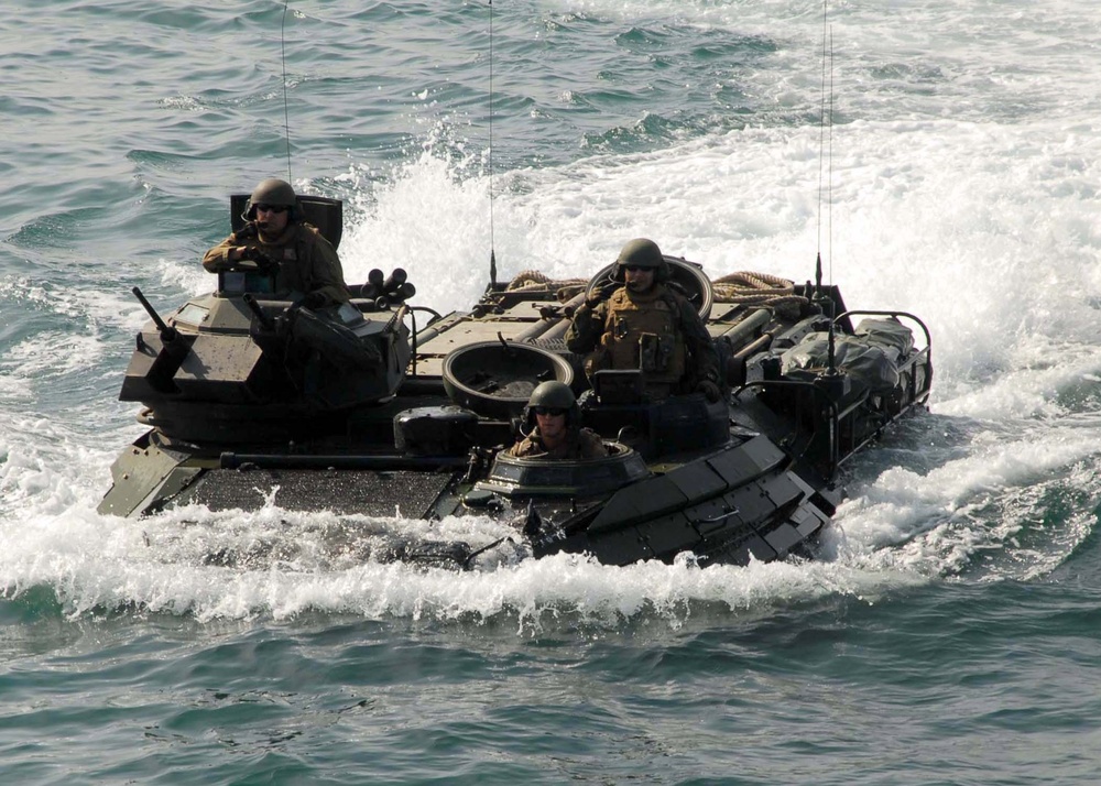 Amphibious Assault Vehicle in the Persian Gulf Amphibious Assault Vehicle in the Persian Gulf