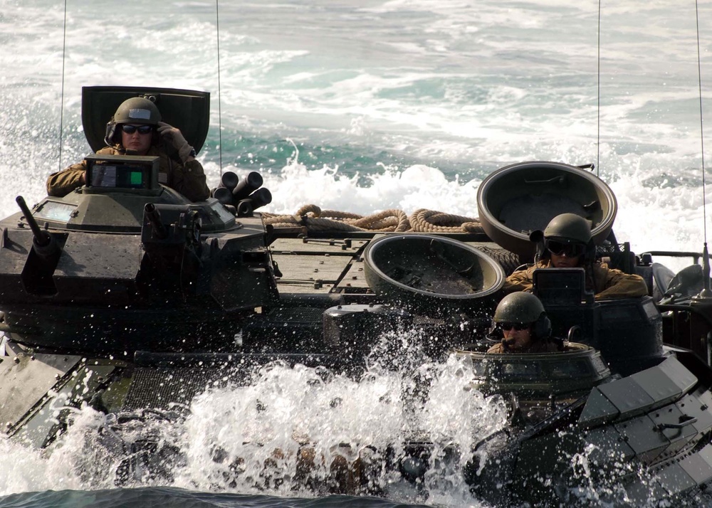 Amphibious Assault Vehicle in the Persian Gulf Amphibious Assault Vehicle in the Persian Gulf