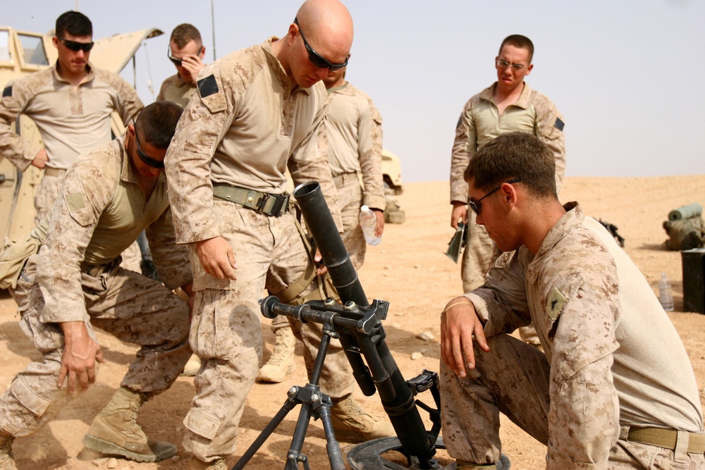 New York's 2nd Battalion, 25 Marine Regiment attacks Shadow Range