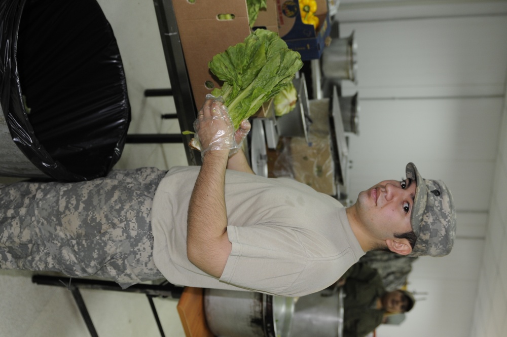 New Dining Facility at Forward Operating Base War Eagle