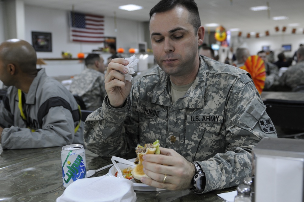 New Dining Facility at Forward Operating Base War Eagle