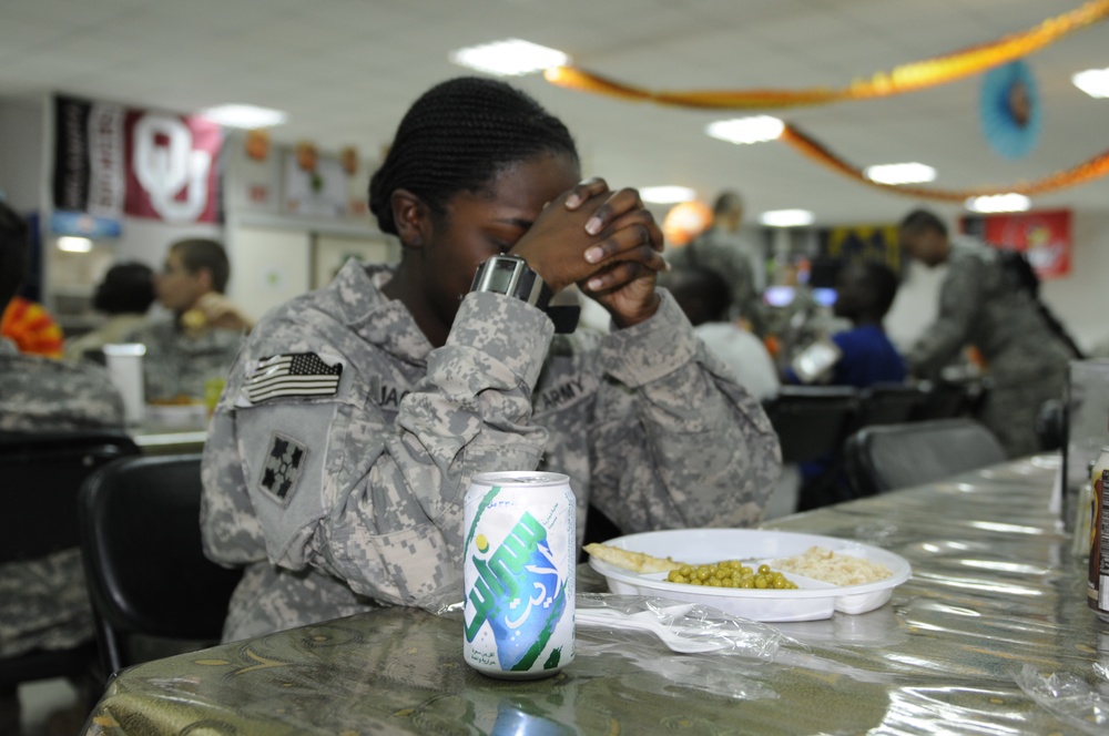 New Dining Facility at Forward Operating Base War Eagle