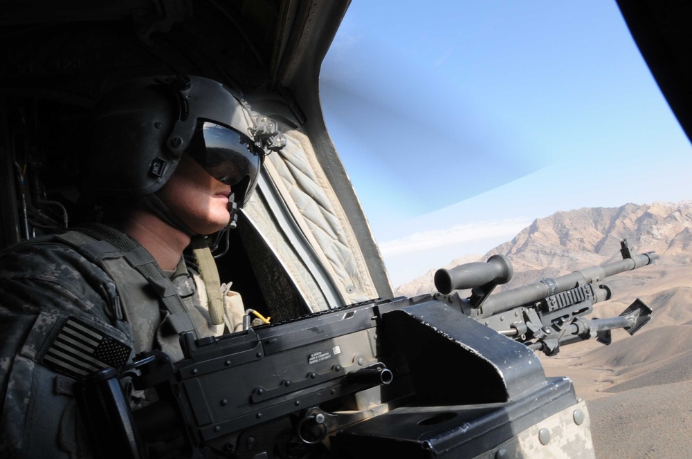 Task Force Eagle Assault Patrols Skies Above Southern Afghanistan