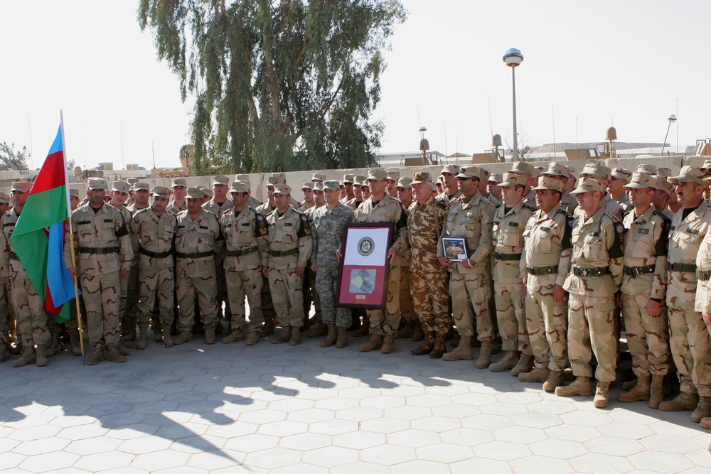Small country, big mission; Azerbaijanis complete tour in Iraq