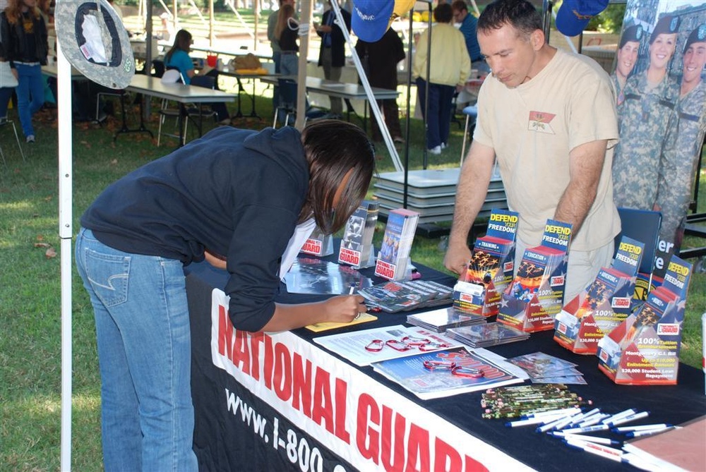 National Guard falls in on Fall Fest