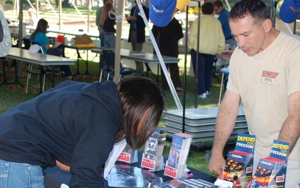 National Guard falls in on Fall Fest