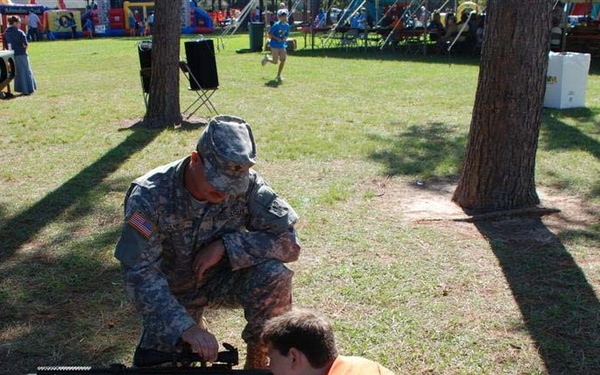 Area Soldiers participate in school festival