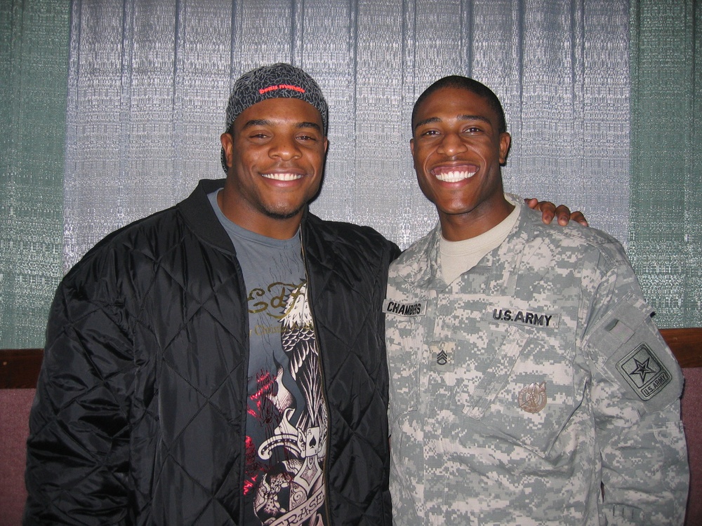 Military Movie Night with Chicago Bear Jason McKie
