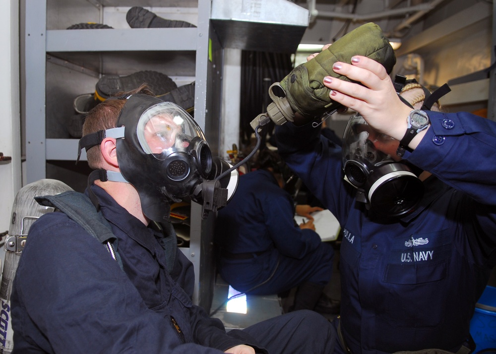DVIDS - Images - USS Blue Ridge General Quarters Drill