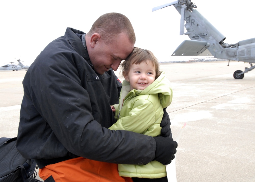 Helicopter Sea Combat Squadron 28 comes home