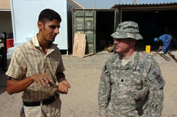 Firing back jobs: Guard helping to nurture local businesses in Iraq