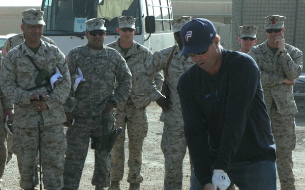 Golf visit to Iraq