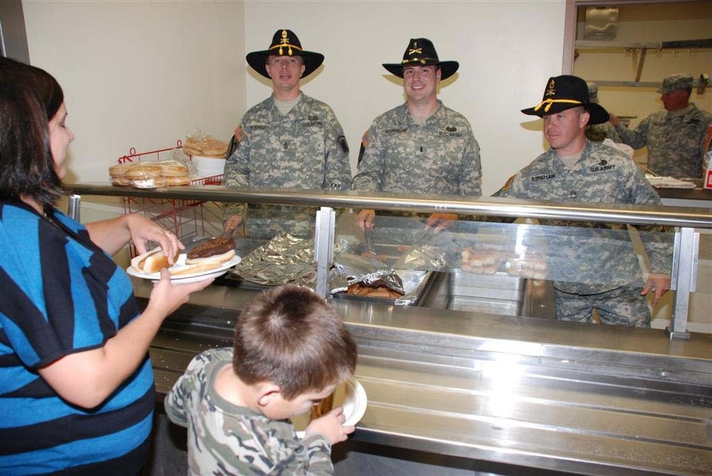 Families, friends visit with Soldiers