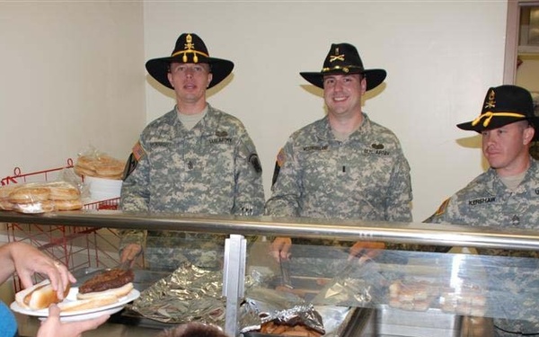 Families, friends visit with Soldiers