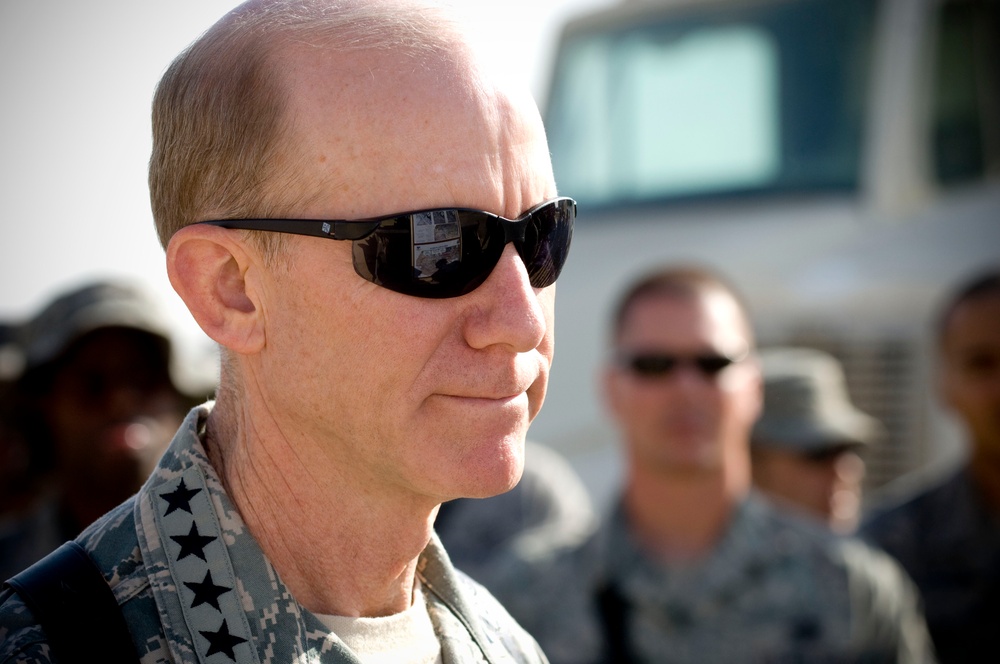 Air Combat Command Commander Visits Bagram Airmen