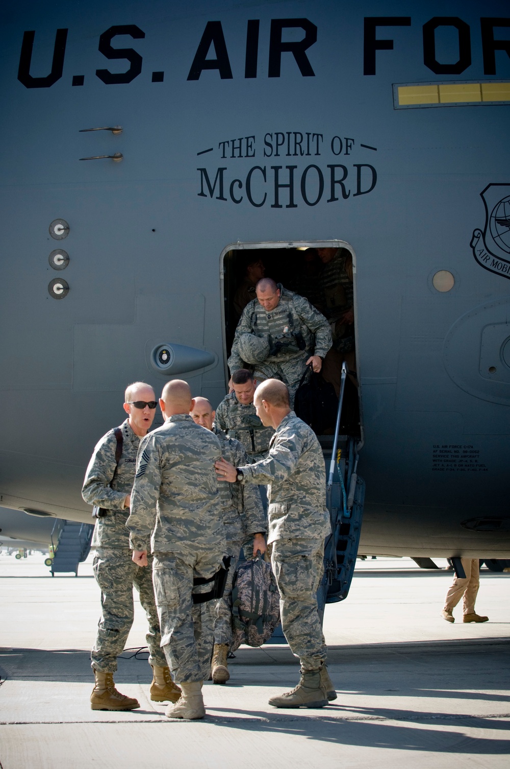 Air Combat Command Commander Visits Bagram Airmen