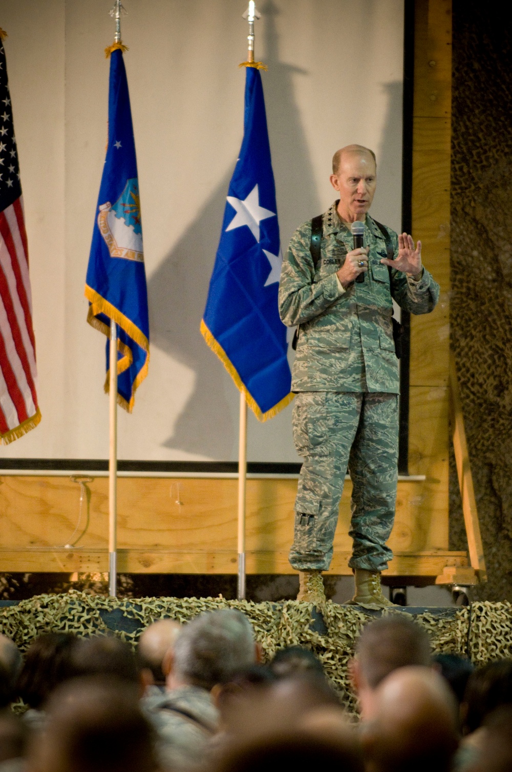 Air Combat Command Commander Visits Bagram Airmen