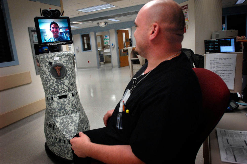 Hospital Robot Helps to Save Lives Off Battlefield