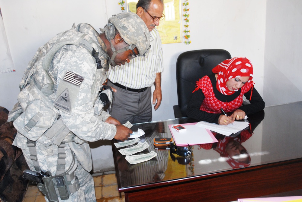 1st Brigade Combat Team Civil Affairs builds civic capacity in Rashid district, increase community awareness