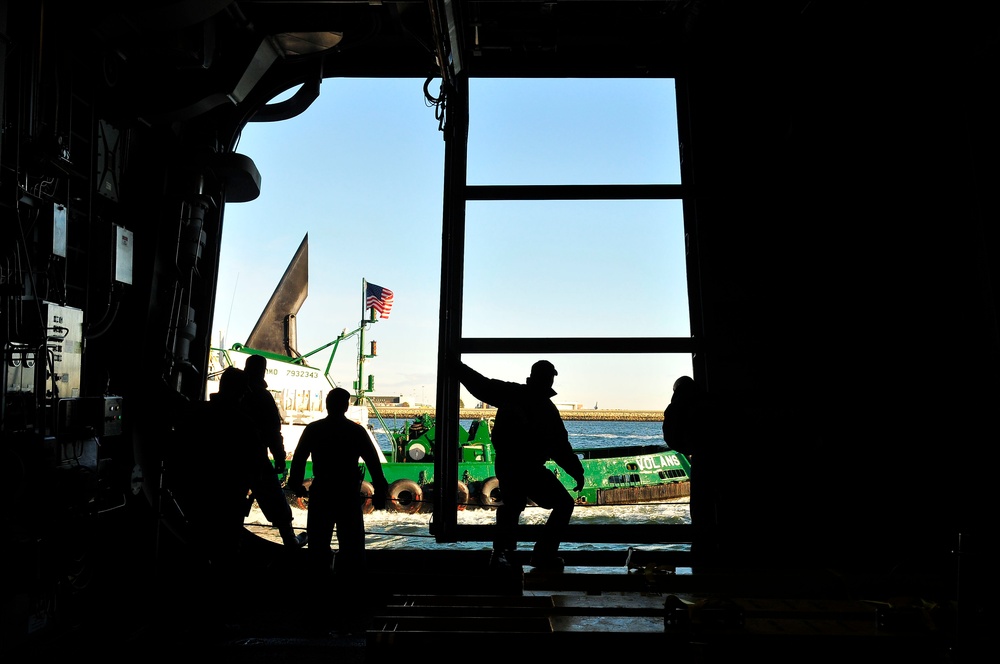 USS Freedom Arrives in Boston