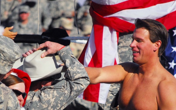 WWE's Tribute to the Troops Lays the Smack Down on Camp Victory