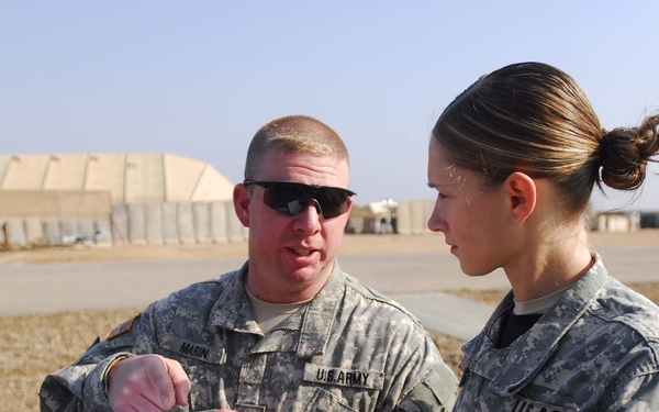 Iron Brigade Soldiers provide overhead view of mission