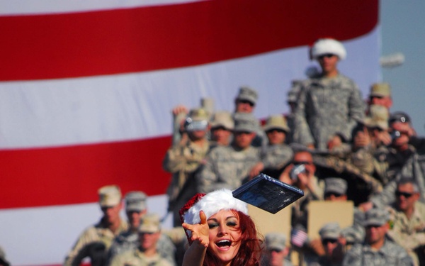 WWE's Tribute to the Troops Lays the Smack Down on Camp Victory