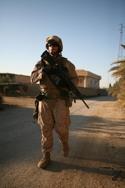 Losing pounds to earn title of Marine