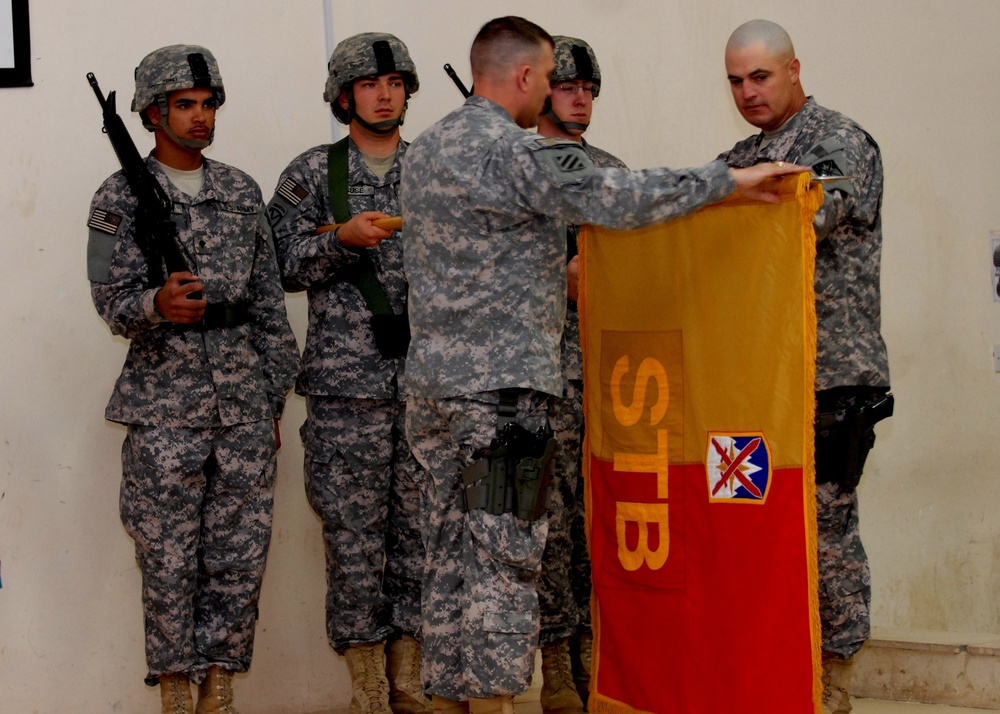 Special Troops Battalion passes torch