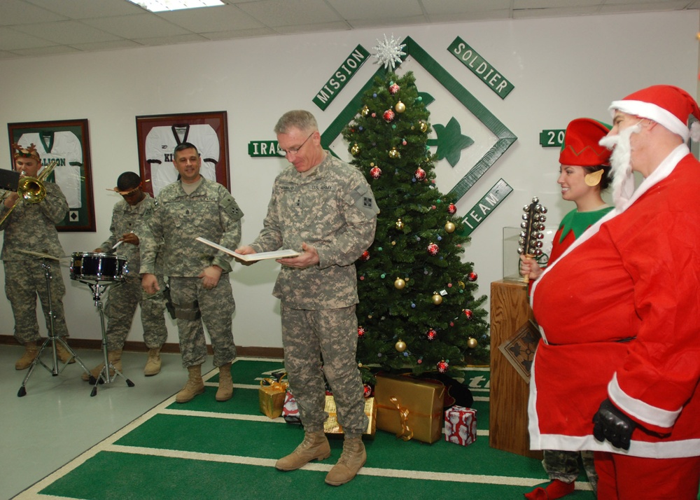 Ironhorse Division Christmas Tree Lighting