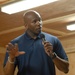 Comic performs for full house of fellow Soldiers