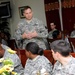 Reserve general visits Soldiers in Qatar
