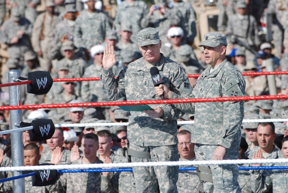 WWE pays Tribute to Troops