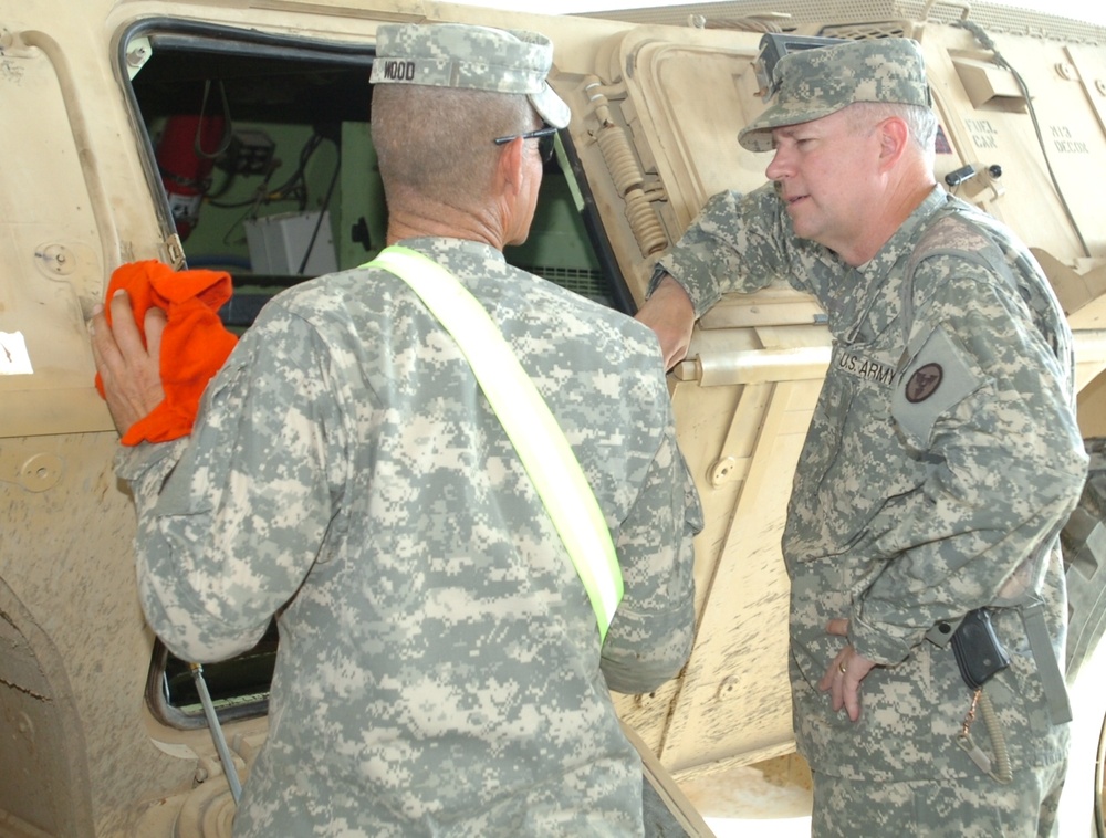 3rd Expeditionary Sustainment Command Trains 56th Infantry Brigade Combat Team on Convoy Equipment