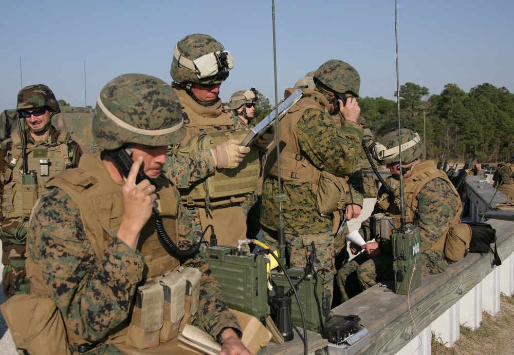 Battalion Landing Team 3/2 Conducts Fire Support Coordination Exercise