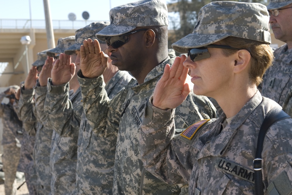 Arkansas Guardsmen Handover the Reins in Anbar
