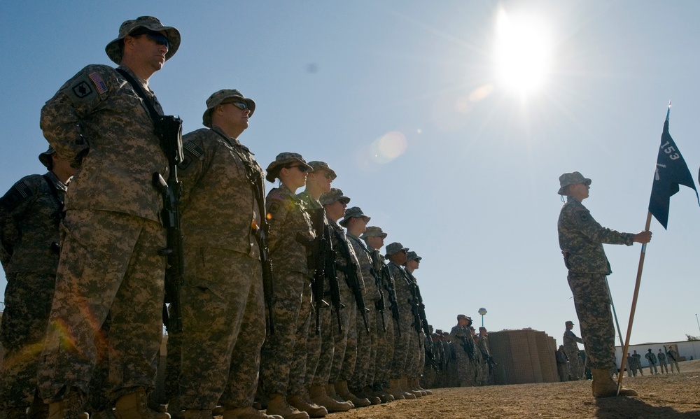 Arkansas Guardsmen Handover the Reins in Anbar