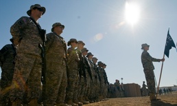 Arkansas Guardsmen Handover the Reins in Anbar